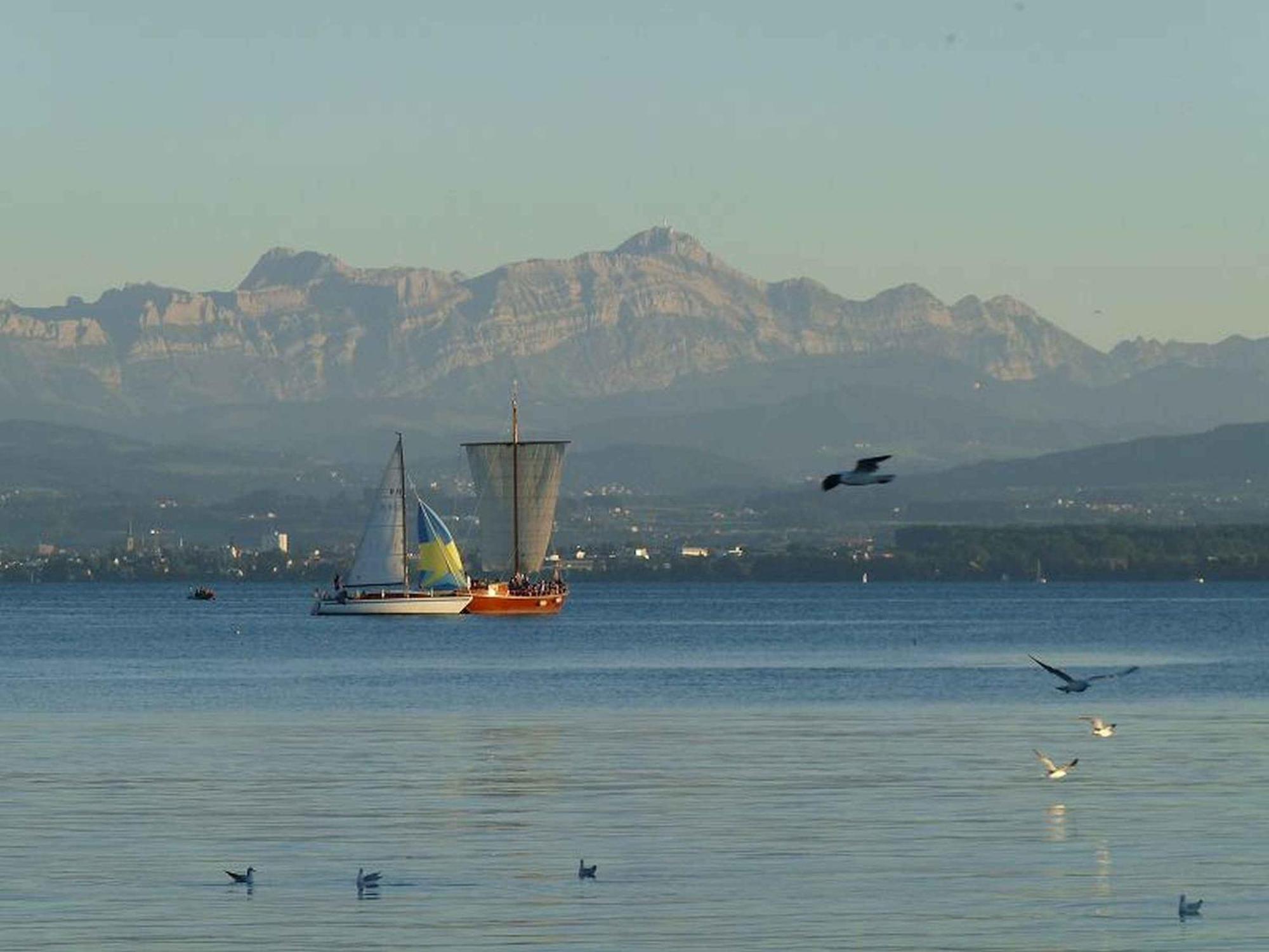 Appartement Haus Alpenblick à Immenstaad am Bodensee Extérieur photo